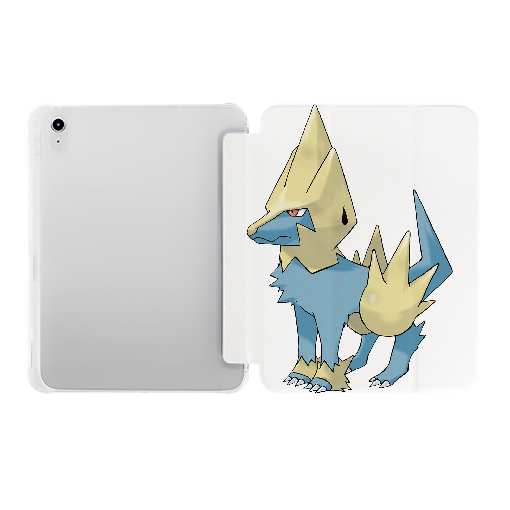 （画像用） ポケットモンスター Pokémon IPad ケース ペン収納付き 三つ折りスタンド PUレザー×シリコン 対応機種9.5/10.5/10.9インチ